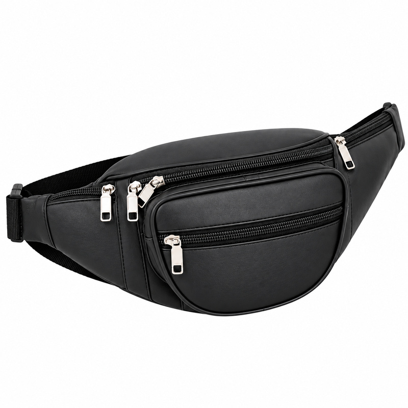 (image for) 1008 Bumbag With 5 Zipped Pocket (New)